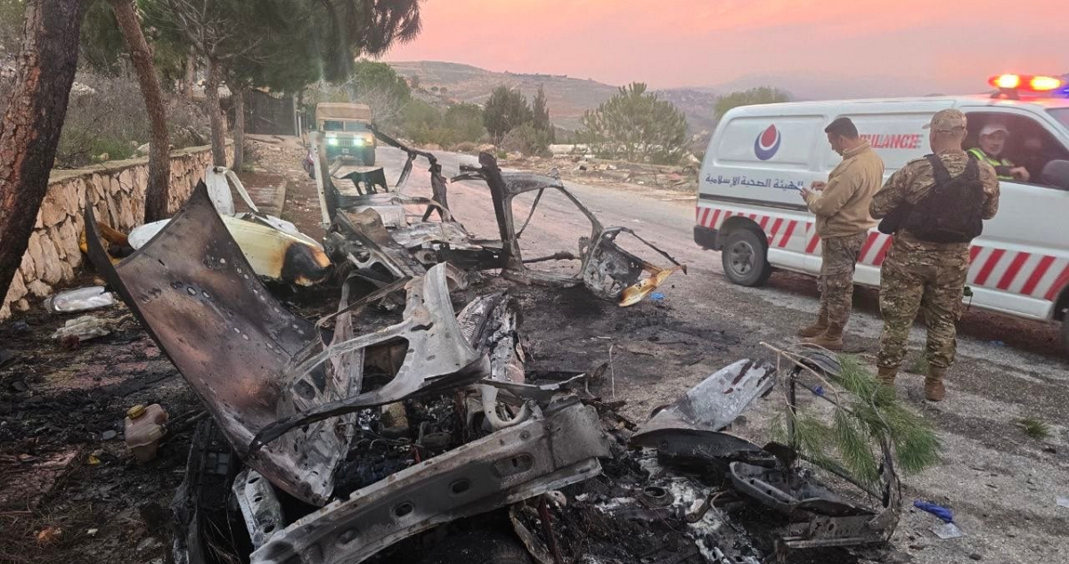 شهيدان ببلدة عديسة اللبنانية في قصف مسيّرة اسرائيلية